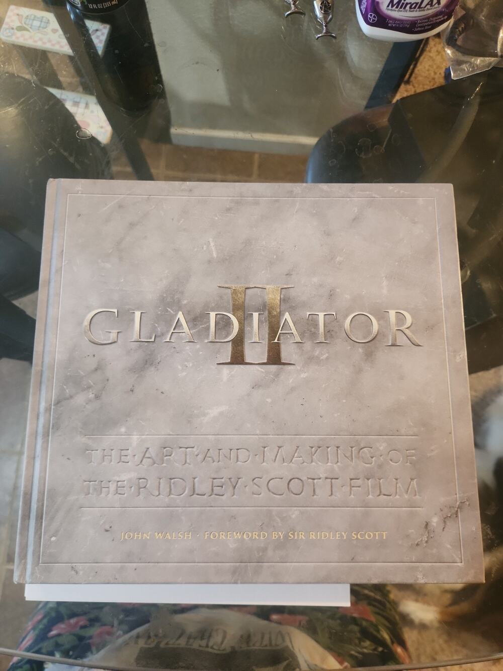 Gladiator II: The Art and Making of the Ridley Scott Film by John Walsh Hardcove